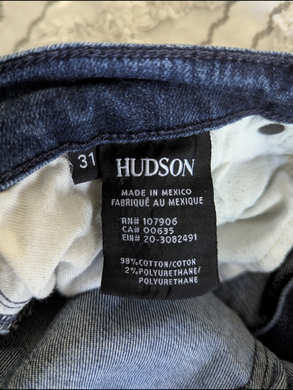 Hudson Mid-Rise Ankle Jeans - Picture 11 of 11